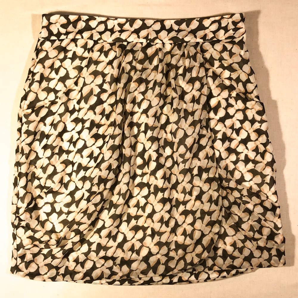 J. Crew patterned skirt